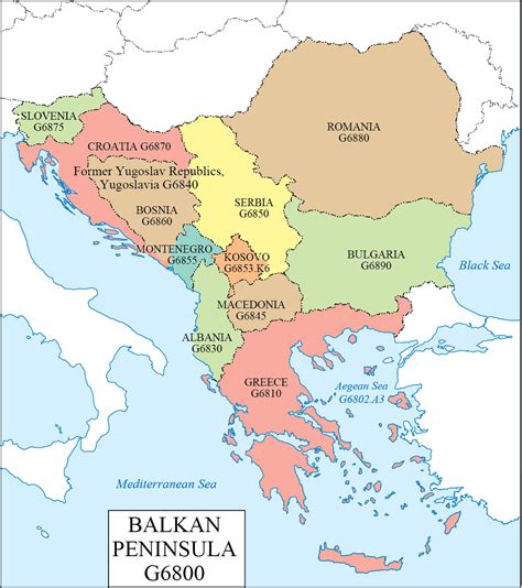 Balkan Peninsula-triangular arm of land that juts from southeastern ...