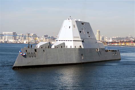 Navy's Stealthy Mega-Destroyer Still Doesn't Have a Round for Its Gun ...