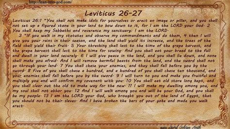 Leviticus 26-27 - YouTube