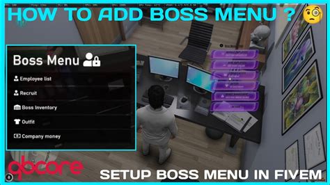 Qbcore Setup Boss Menu Script Free Fivem Roleplay Scripts Fivem | Hot ...