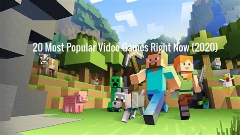 20 Most Popular Video Games Right Now (2020) - YouTube