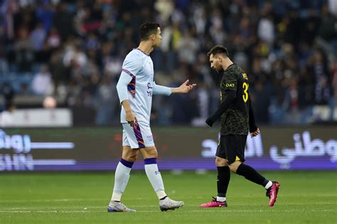 Cristiano Ronaldo and Lionel Messi shared special moment before final ...