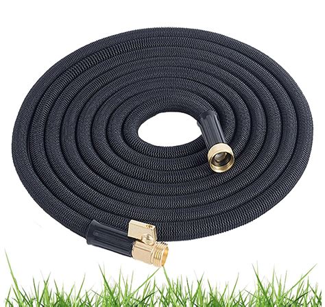 50ft Hose Expandable Garden Hoses for Terrace and Garden with Metal ...