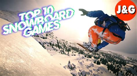 Top 10 snowboard games for PC and Console Best snowboard games - YouTube