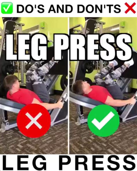 Leg Press Proper Form | Video & Guide