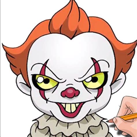 Pennywise Clipart Easy Draw and other clipart images on Cliparts pub™