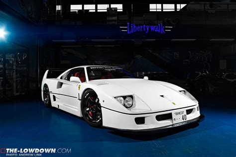 Liberty Walk's 471HP Ferrari F40 - THE-LOWDOWN.com