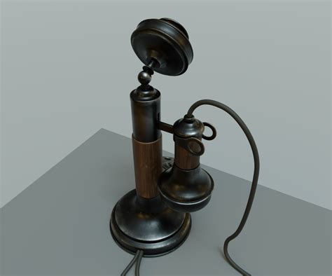 Candlestick Phone 1 – 3D Arches