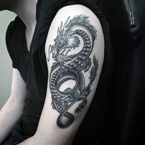 50 Chinese Dragon Tattoo Designs For Men - Flaming Ink Ideas