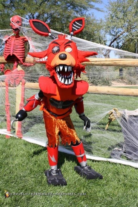 Nightmare FNAF Foxy Costume