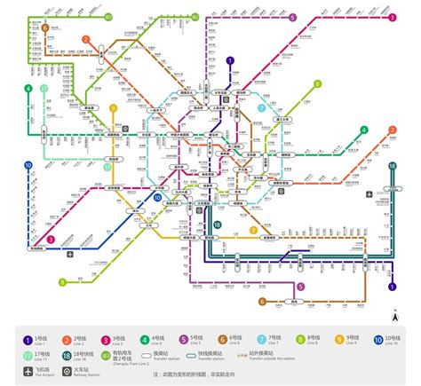 Chengdu City Metro/Subway Map - Easy Tour China