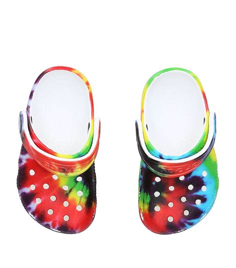 Crocs Kids multi Tie-dye Clogs | Harrods UK