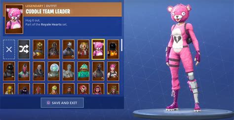 All Fortnite Locker Skins