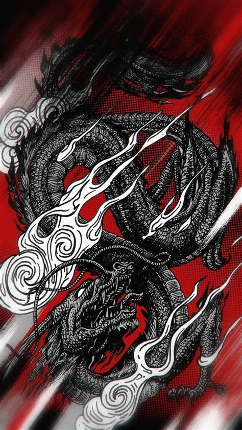 Dragon Wallpaper | Dragon wallpaper iphone, Art wallpaper, Samurai ...