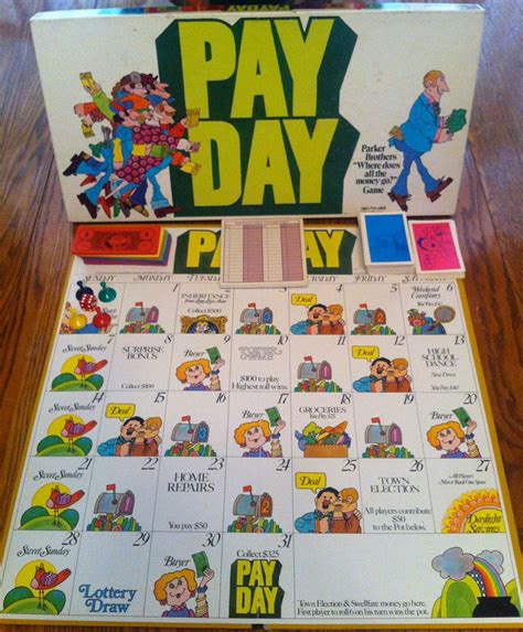 Review of Payday Board Game | Childhood games, Old board games, Board games