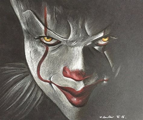 Pennywise Realistic Drawing