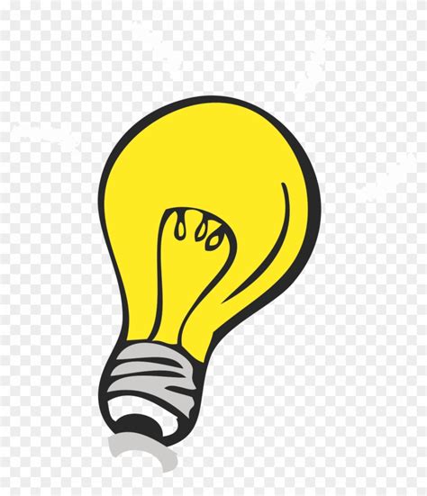 Think - Light Bulb Vector, HD Png Download - 1270x1417(#1445274) - PngFind