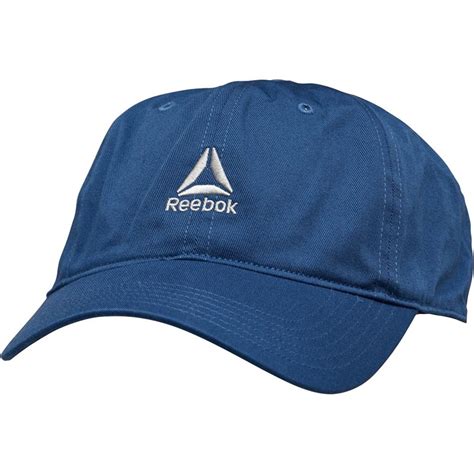 Buy Reebok Mens Active Foundation Logo cap Bunker Blue