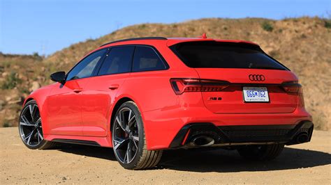 2020 Audi RS6 Avant Review: The Stupid Fast Station Wagon America's ...