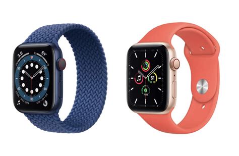 Apple Watch Series 6 vs Apple Watch SE: What's The Difference?