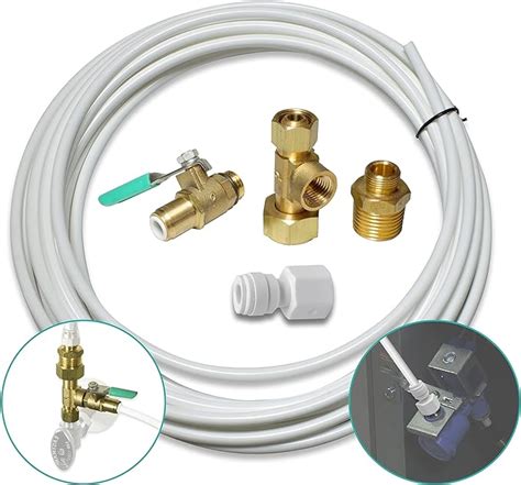 Metpure Ice Maker Fridge Installation Kit – 25' Feet Tubing for ...