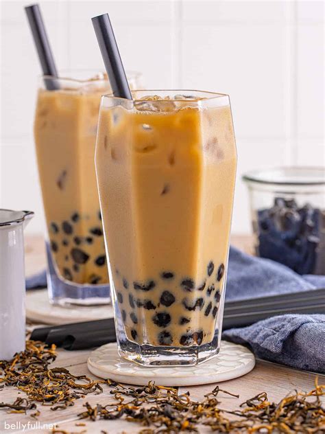 How to Make Boba Tea {Bubble Tea Recipe} - Belly Full