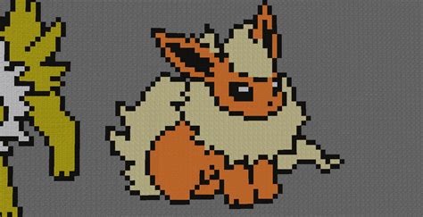 Flareon Minecraft by BakaHentai90 on DeviantArt