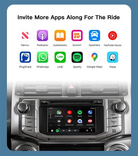 Toyota Wireless Carplay Android Auto 2014-2019 Touch2 Entune2.0 – CARABC