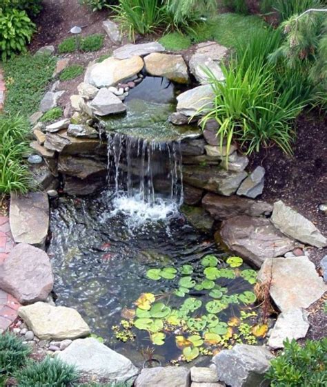 The Best Fish Pond Designs With Waterfalls Ideas