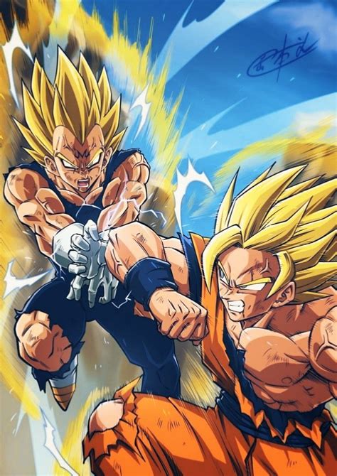 Goku Vs Vegeta Wallpaper Hd