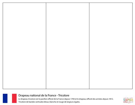 Flag Of France coloring page | Free Printable Coloring Pages