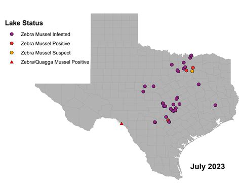 Zebra Mussels Invasive Species Map