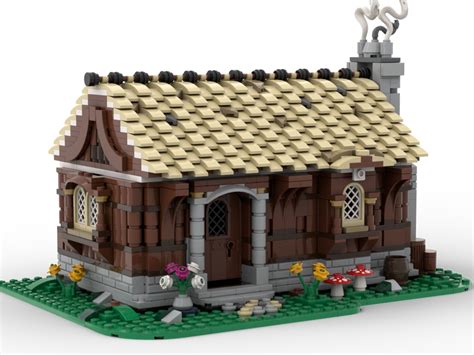 LEGO MOC Medieval house by Huebre | Rebrickable - Build with LEGO