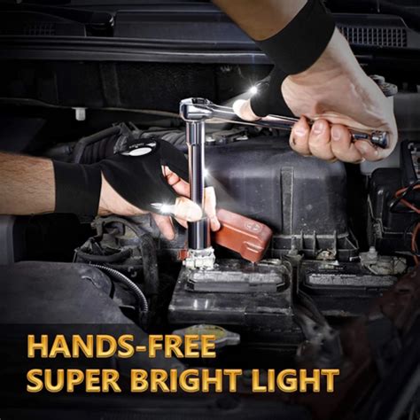 LED GLOVES WITH WATERPROOF LIGHTS - Buy 70% Off - Wizzgoo