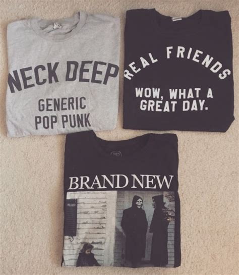 band merch on Tumblr