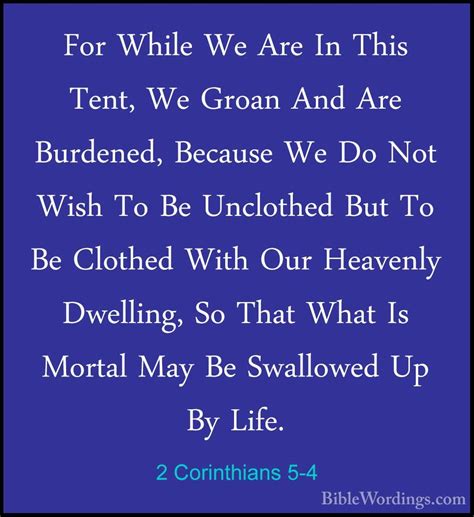 2 Corinthians 5 - Holy Bible English - BibleWordings.com