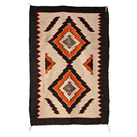 Antique Navajo Rug Tribal Geometric Pattern at 1stdibs