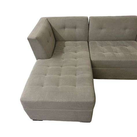 Used Gray 3-Piece Sectional | OneUp Furniture | Philadelphia, PA