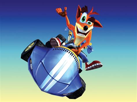 Crash Nitro Kart (2003) promotional art - MobyGames