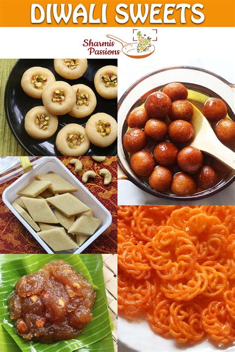 Diwali Sweets | Diwali Sweets Recipes - Sharmis Passions