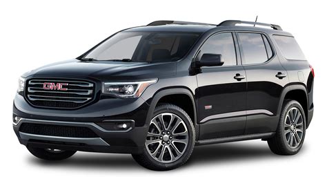 Download Black GMC Acadia All Terrain Car PNG Image for Free