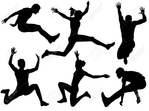 jumping silhouette clipart 20 free Cliparts | Download images on ...