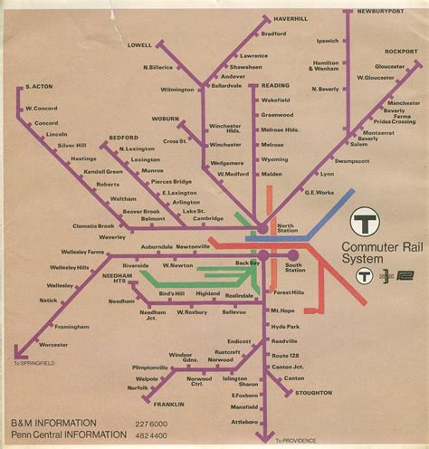 Mbta Map Commuter Rail United States Map | Images and Photos finder