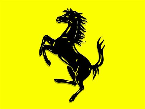 Ferrari Horse (Logo) | Autos ferrari, Silueta de caballo, Ferrari