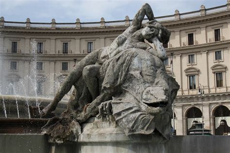 Guide of Rome: The 'X-rated' Fountain of the Naiads in Rome.