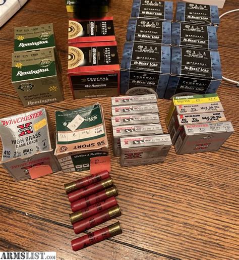 ARMSLIST - For Sale: .410 Ammo