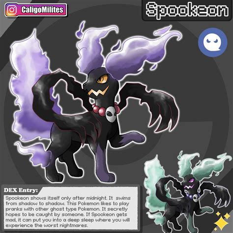 Spookeon - Ghost Type Evolution of Eevee : r/fakemon