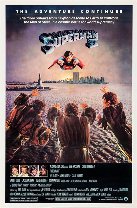 Anniversary: Superman II, starring Christopher Reeve, Gene Hackman, and ...