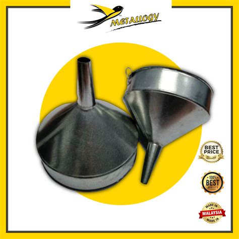 Metallogy High Quality Galvanized Iron Oil Funnel - Corong Minyak