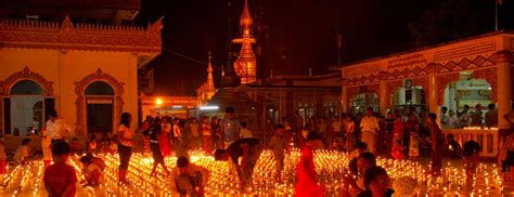 Thadingyut Festival or Festival of Light - Asian Tour Myanmar